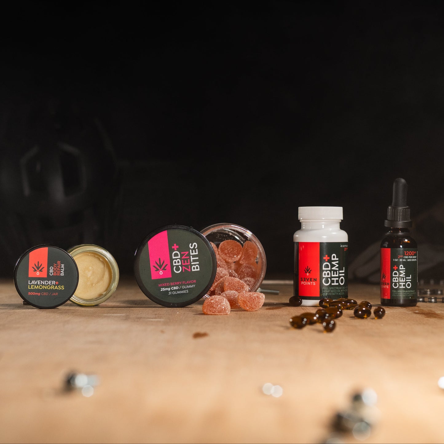 CBD Recovery 4-Pack