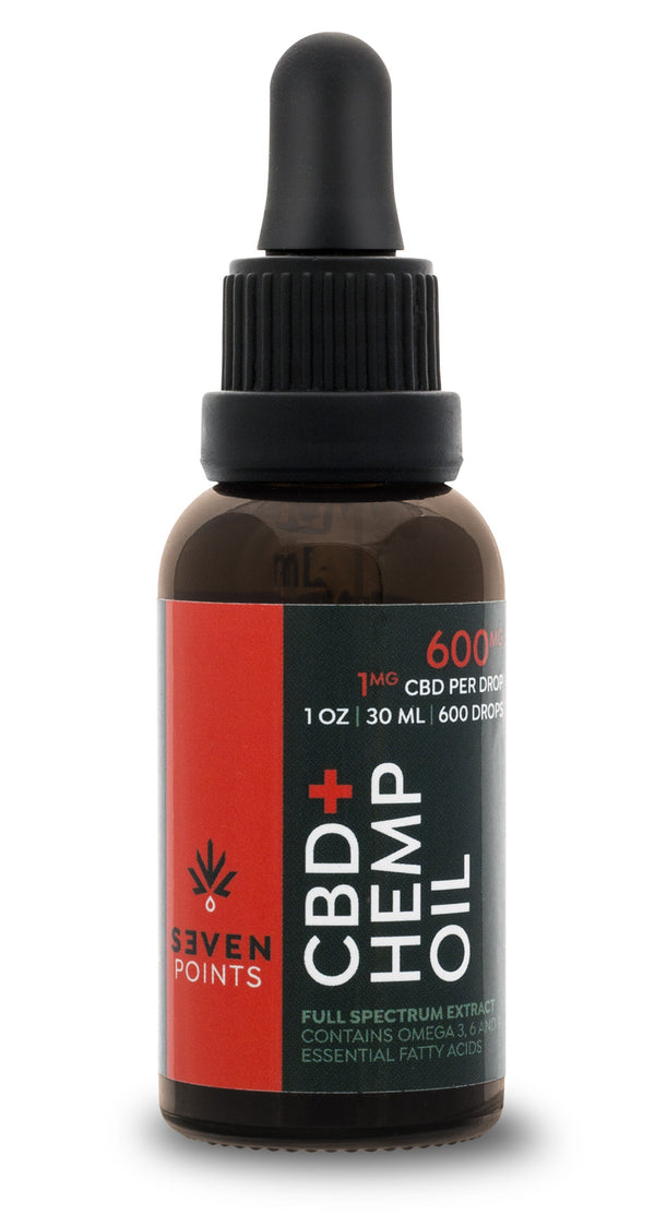 Seven Points CBD 600mg Tincture